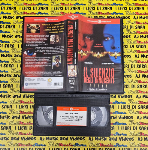 Vhs film silenzio degli - film,