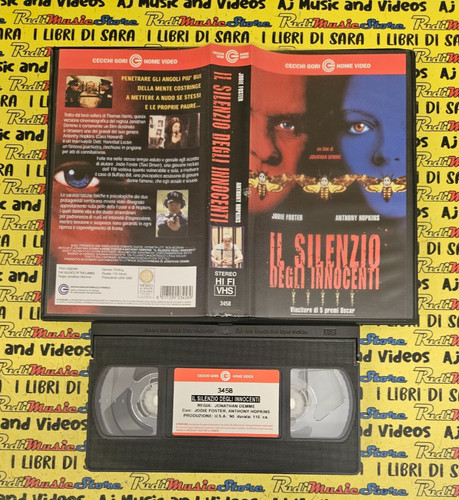 Vhs film silenzio degli - film,